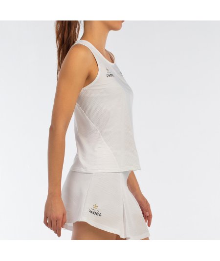 tienda de padel Madrid, tienda de padel online, tienda de padel españa, tienda de padel en linea, CAMISETA BULLPADEL ADRES BLANC