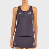 T-SHIRT BULLPADEL ADRES CHARCOAL