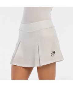 tienda de padel Madrid, tienda de padel online, tienda de padel españa, tienda de padel en linea, FALDA BULLPADEL ADOSO BLANCO