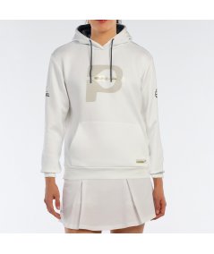 tienda de padel Madrid, tienda de padel online, tienda de padel españa, tienda de padel en linea, SUDADERA BULLPADEL AEREA BLANC