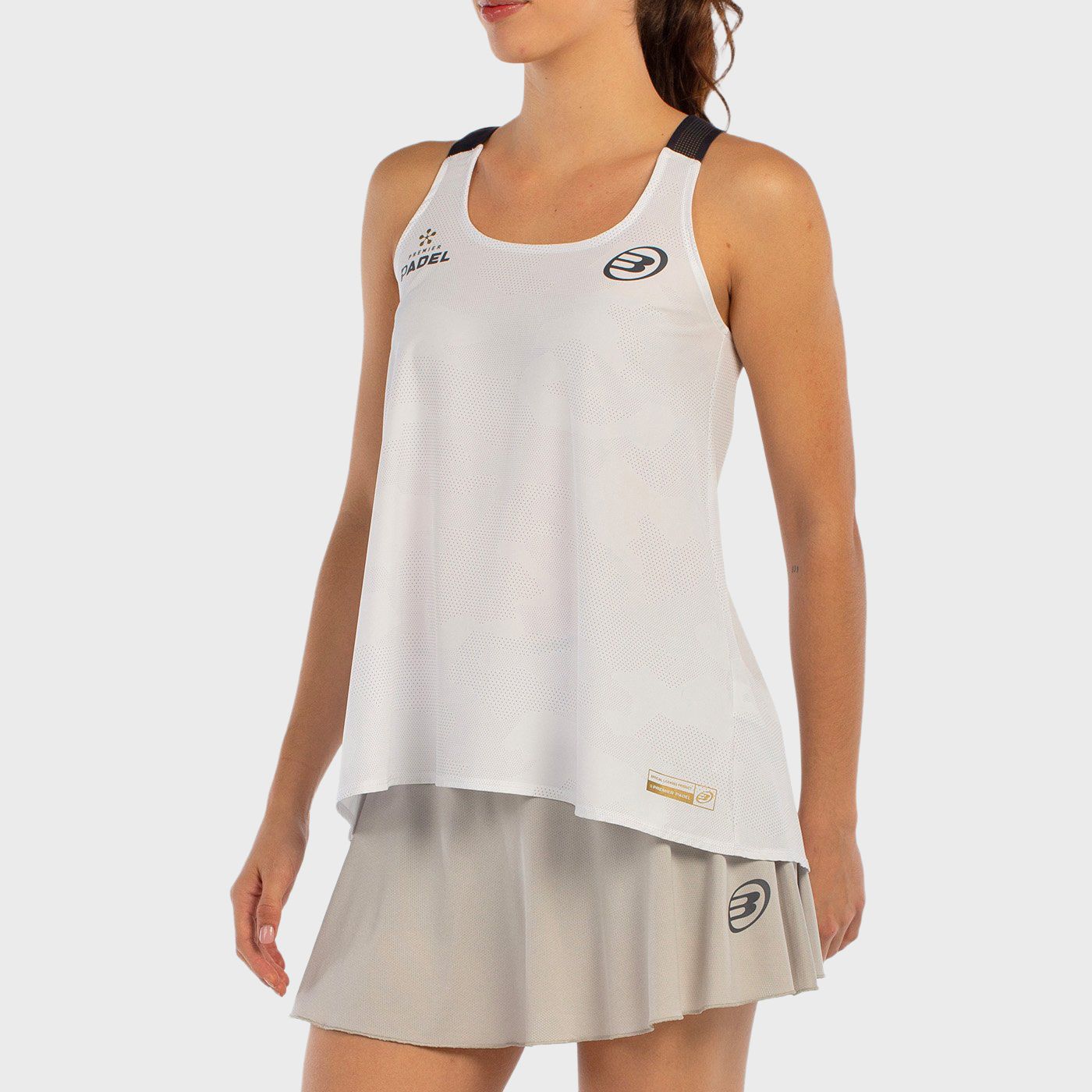 TANK TOP BULLPADEL AGORE WHITE