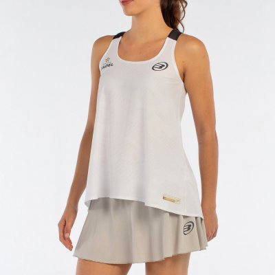 tienda de padel Madrid, tienda de padel online, tienda de padel españa, tienda de padel en linea, CAMISETA BULLPADEL AGORE BLANC
