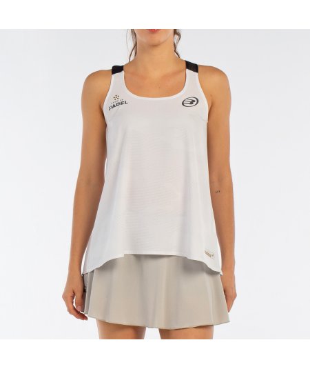 tienda de padel Madrid, tienda de padel online, tienda de padel españa, tienda de padel en linea, CAMISETA BULLPADEL AGORE BLANC
