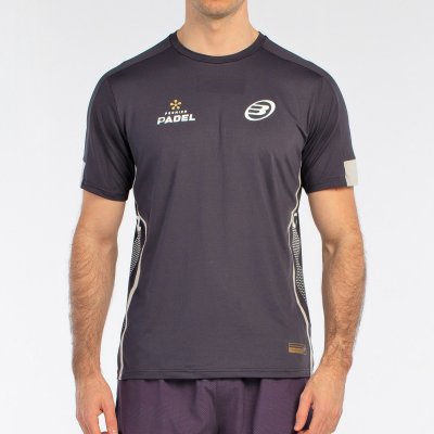 T-SHIRT BULLPADEL BORNI CHARBON