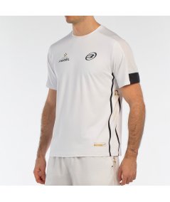 tienda de padel Madrid, tienda de padel online, tienda de padel españa, tienda de padel en linea, CAMISETA BULLPADEL BORNI BLANC