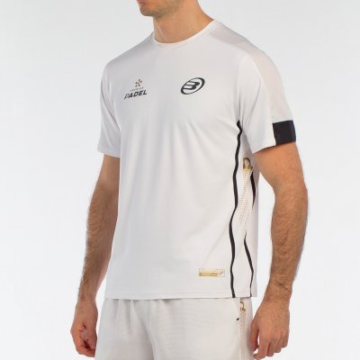tienda de padel Madrid, tienda de padel online, tienda de padel españa, tienda de padel en linea, CAMISETA BULLPADEL BORNI BLANC
