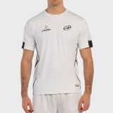 tienda de padel Madrid, tienda de padel online, tienda de padel españa, tienda de padel en linea, CAMISETA BULLPADEL BORNI BLANC
