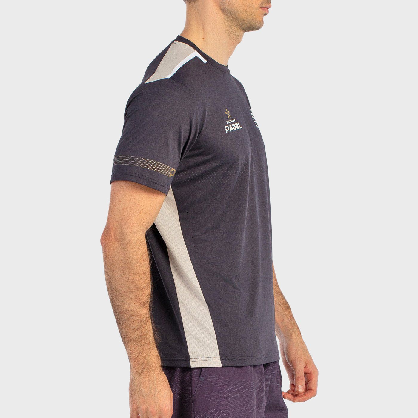 T-SHIRT BULLPADEL BRECE CARBONE