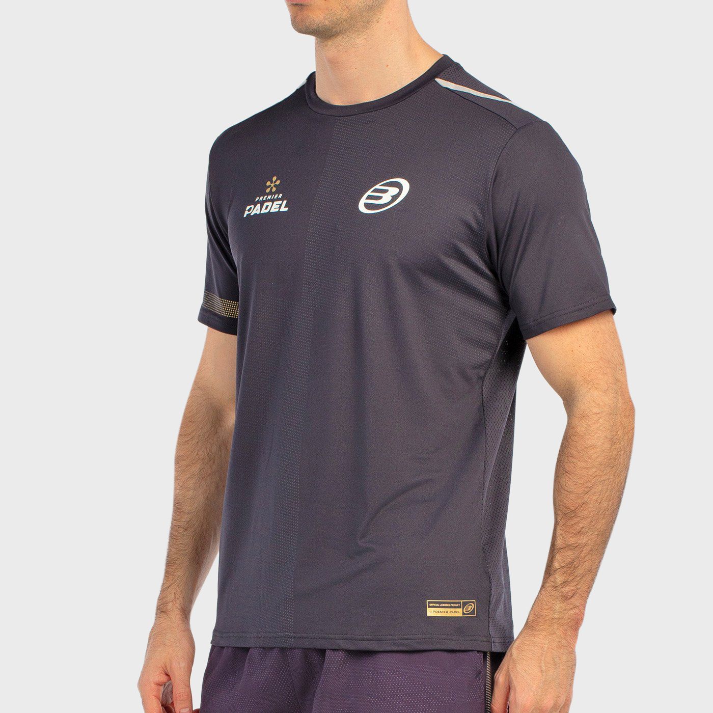 T-SHIRT BULLPADEL BUQUE CHARCOAL