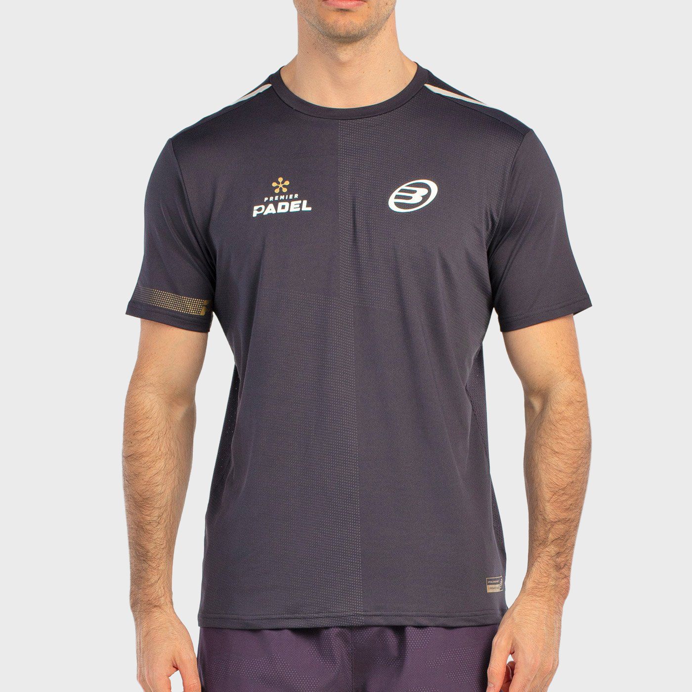 T-SHIRT BULLPADEL BUQUE CHARCOAL