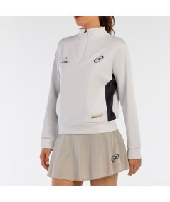 tienda de padel Madrid, tienda de padel online, tienda de padel españa, tienda de padel en linea, SUDADERA BULLPADEL AIRAR BLANC