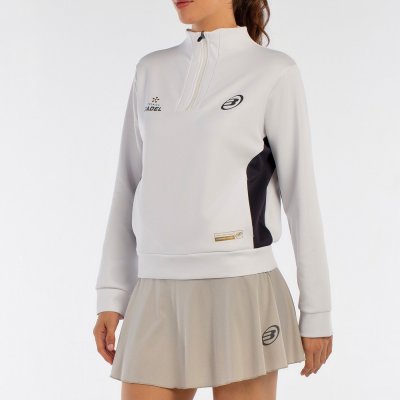 tienda de padel Madrid, tienda de padel online, tienda de padel españa, tienda de padel en linea, SUDADERA BULLPADEL AIRAR BLANC
