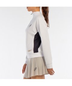 tienda de padel Madrid, tienda de padel online, tienda de padel españa, tienda de padel en linea, SUDADERA BULLPADEL AIRAR BLANC