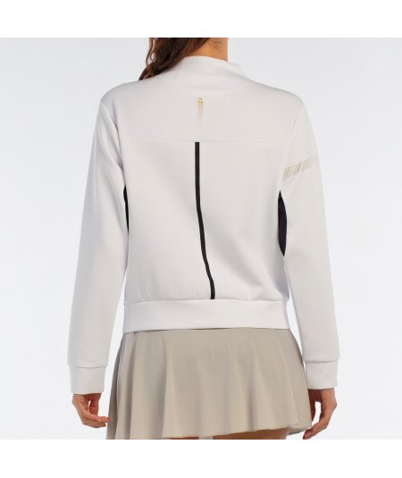 tienda de padel Madrid, tienda de padel online, tienda de padel españa, tienda de padel en linea, SUDADERA BULLPADEL AIRAR BLANC