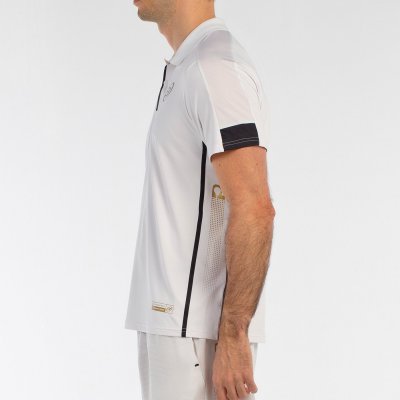 tienda de padel Madrid, tienda de padel online, tienda de padel españa, tienda de padel en linea, POLO BULLPADEL BOGUE BLANCO