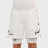 tienda de padel Madrid, tienda de padel online, tienda de padel españa, tienda de padel en linea, SHORT BULLPADEL BARDE BLANCO