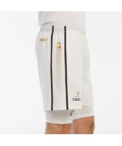 tienda de padel Madrid, tienda de padel online, tienda de padel españa, tienda de padel en linea, SHORT BULLPADEL BARDE BLANCO