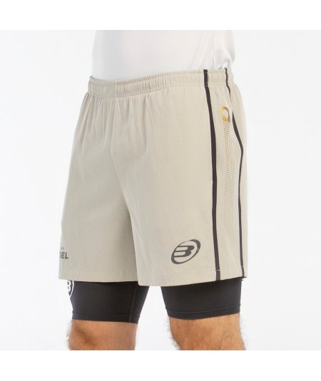 tienda de padel Madrid, tienda de padel online, tienda de padel españa, tienda de padel en linea, SHORT BULLPADEL BARDE PIEDRA V