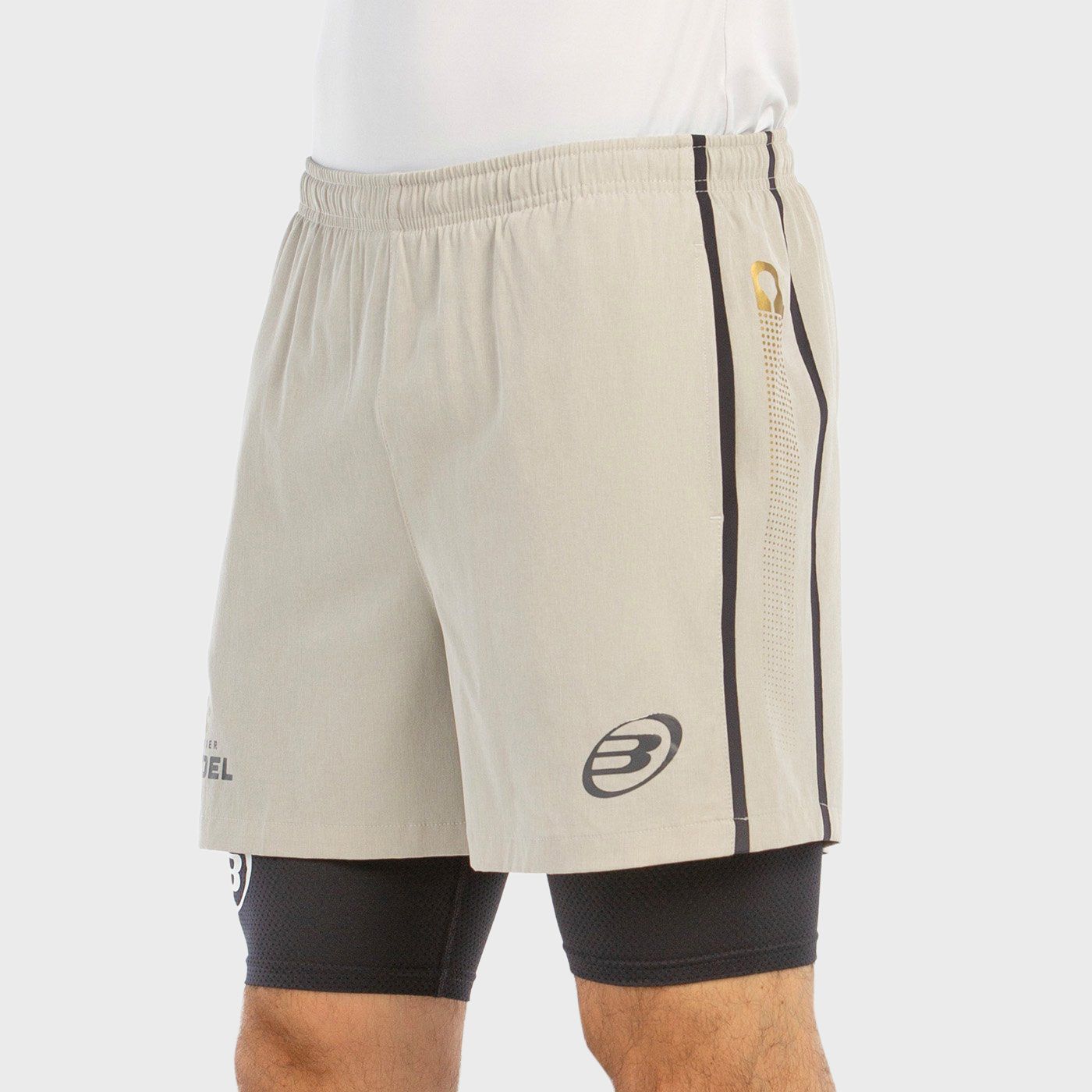 SHORTS BULLPADEL BARDE STONE VIGORE