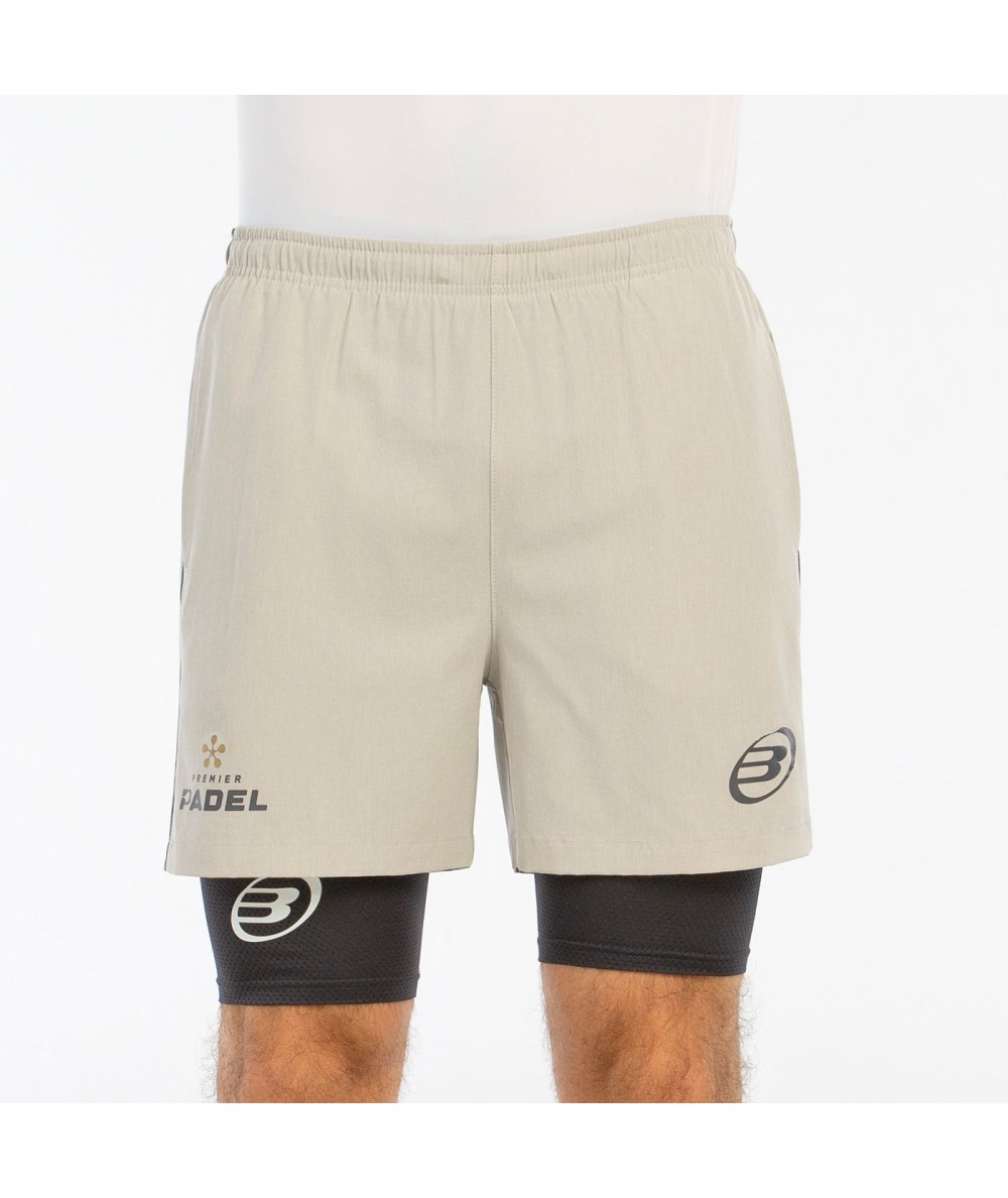 tienda de padel Madrid, tienda de padel online, tienda de padel españa, tienda de padel en linea, SHORT BULLPADEL BARDE PIEDRA V