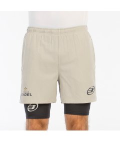 tienda de padel Madrid, tienda de padel online, tienda de padel españa, tienda de padel en linea, SHORT BULLPADEL BARDE PIEDRA V
