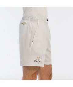 tienda de padel Madrid, tienda de padel online, tienda de padel españa, tienda de padel en linea, SHORT BULLPADEL BUGLE BLANCO