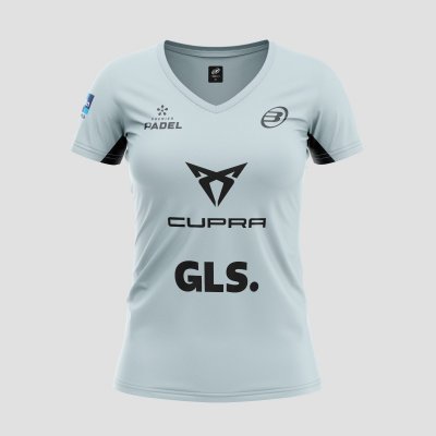 T-SHIRT BULLPADEL LARDA TF BG BÉTON