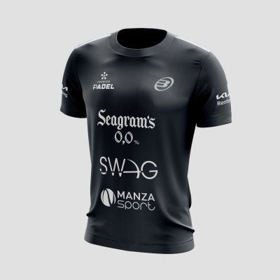 T-SHIRT BULLPADEL LICIO TF PN BLACK