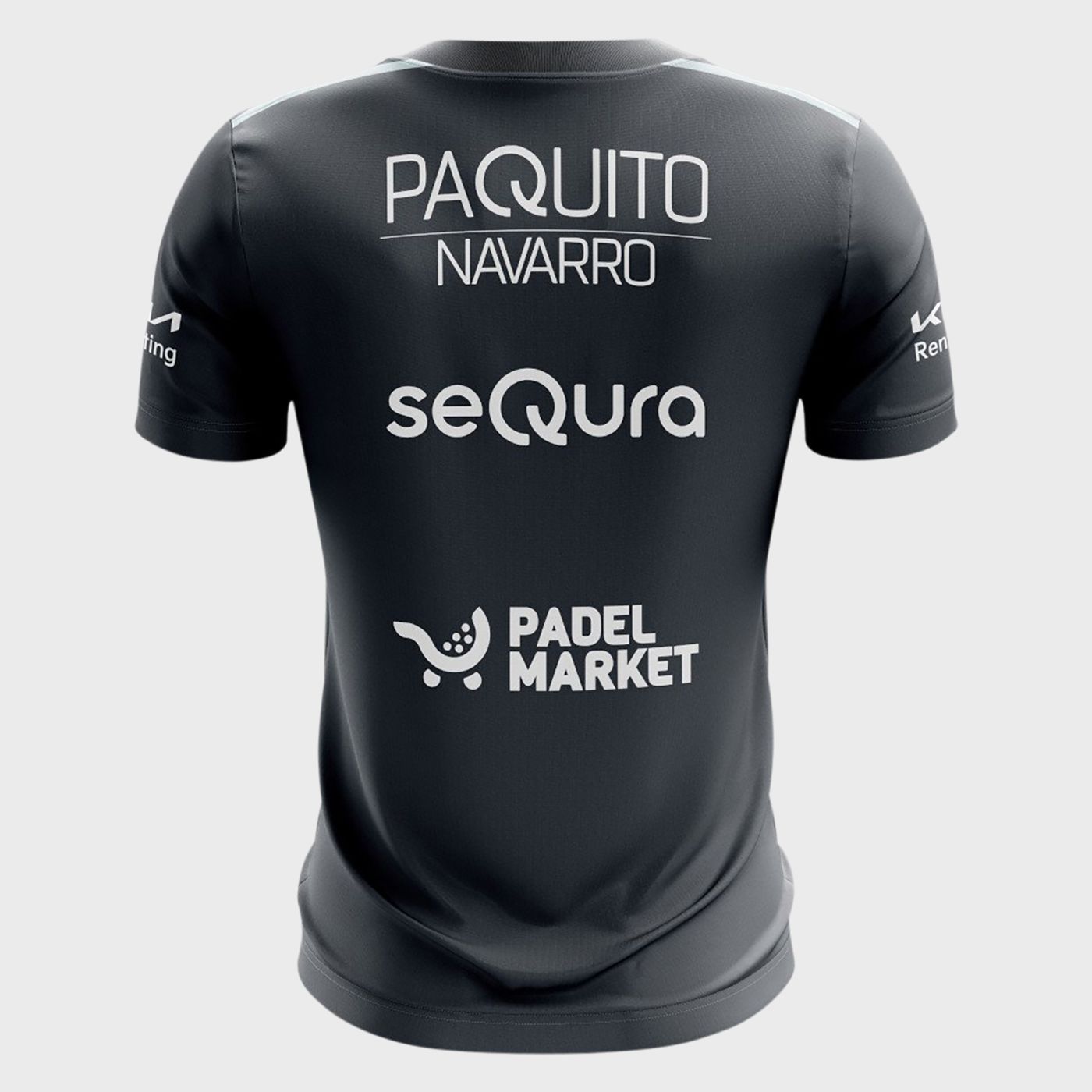 T-SHIRT BULLPADEL LICIO TF PN NOIR