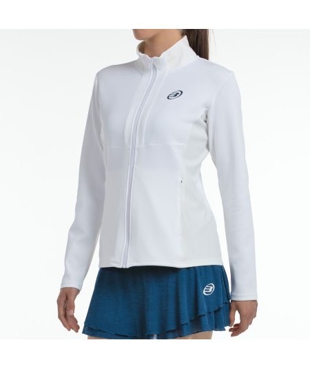 tienda de padel Madrid, tienda de padel online, tienda de padel españa, tienda de padel en linea, SUDADERA BULLPADEL DESNA BLANC