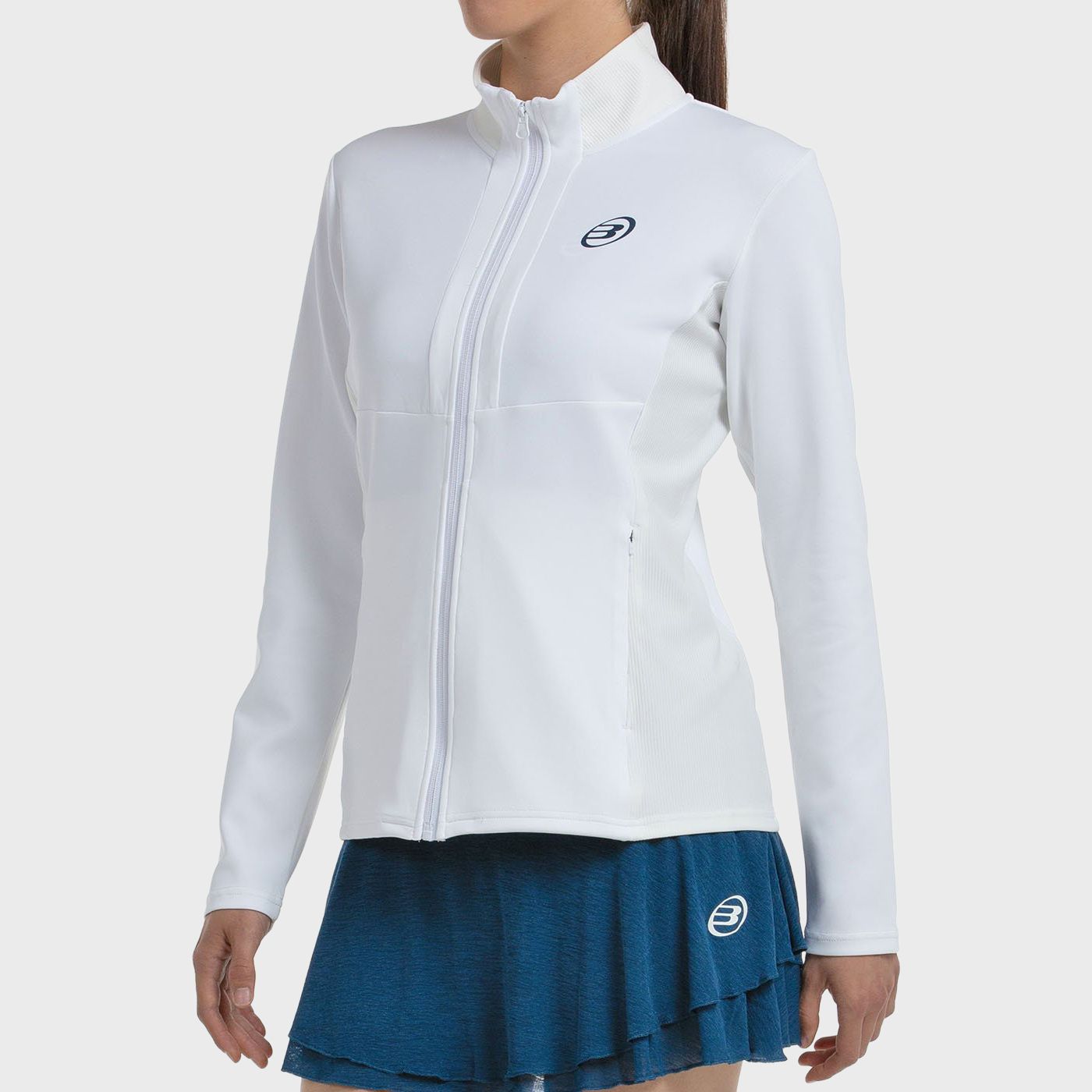 SWEATSHIRT BULLPADEL DESNA WHITE
