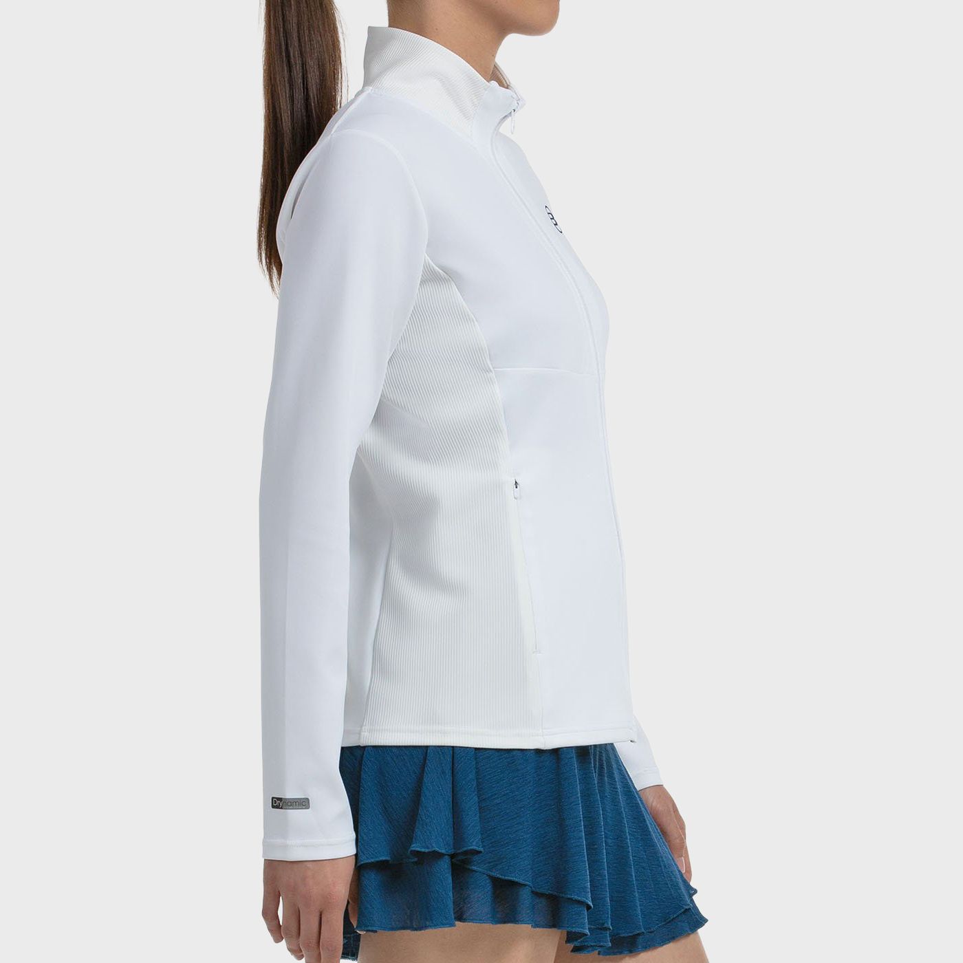 tienda de padel Madrid, tienda de padel online, tienda de padel españa, tienda de padel en linea, SUDADERA BULLPADEL DESNA BLANC
