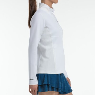 tienda de padel Madrid, tienda de padel online, tienda de padel españa, tienda de padel en linea, SUDADERA BULLPADEL DESNA BLANC