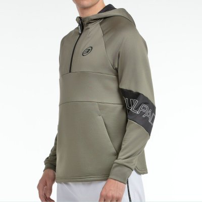 tienda de padel Madrid, tienda de padel online, tienda de padel españa, tienda de padel en linea, SUDADERA BULLPADEL GUMALA KAKI