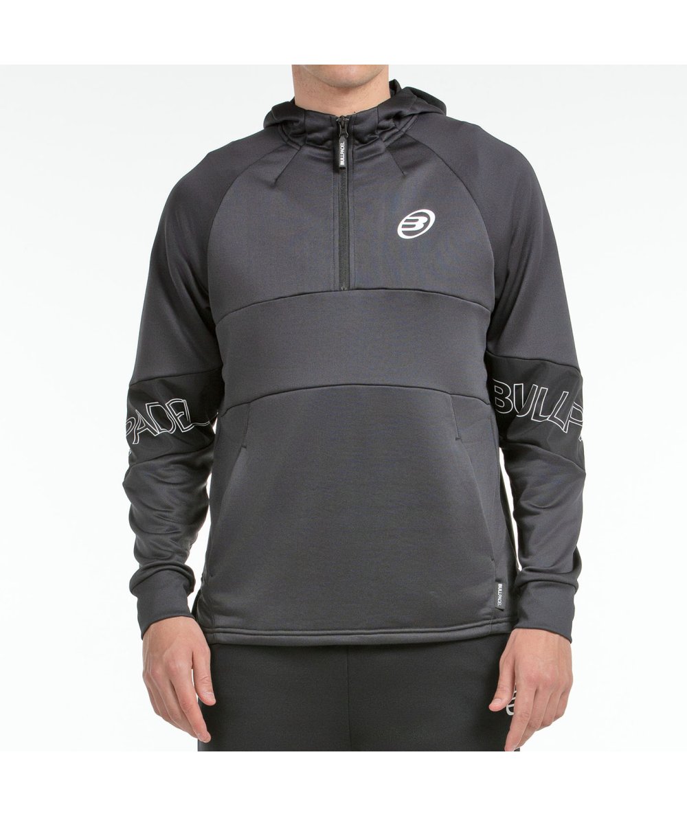 tienda de padel Madrid, tienda de padel online, tienda de padel españa, tienda de padel en linea, SUDADERA BULLPADEL GUMALA NEGR
