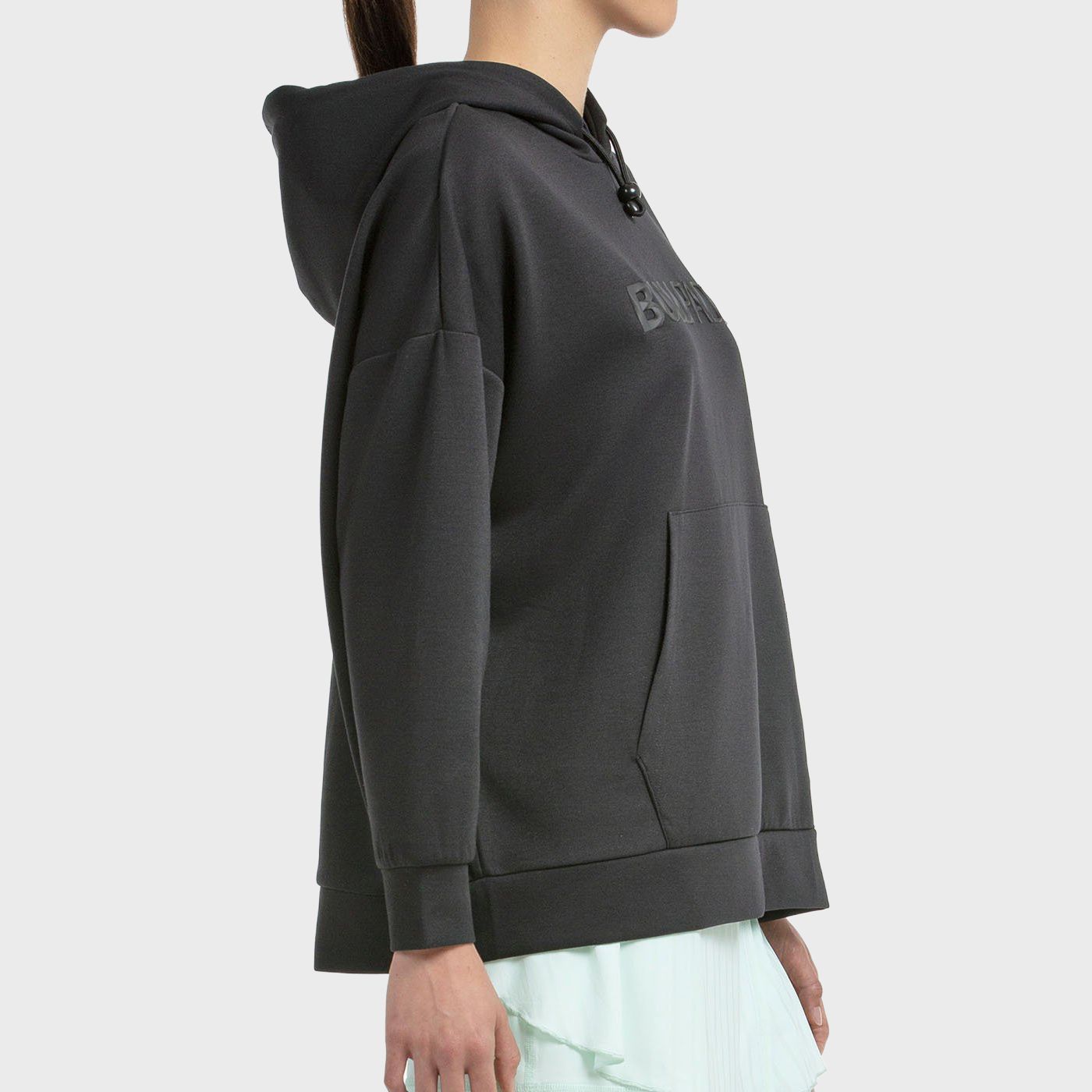 tienda de padel Madrid, tienda de padel online, tienda de padel españa, tienda de padel en linea, SUDADERA BULLPADEL SILBA NEGRO