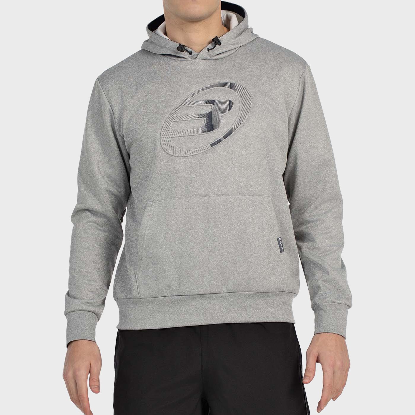 tienda de padel Madrid, tienda de padel online, tienda de padel españa, tienda de padel en linea, SUDADERA BULLPADEL GOMESE GRIS