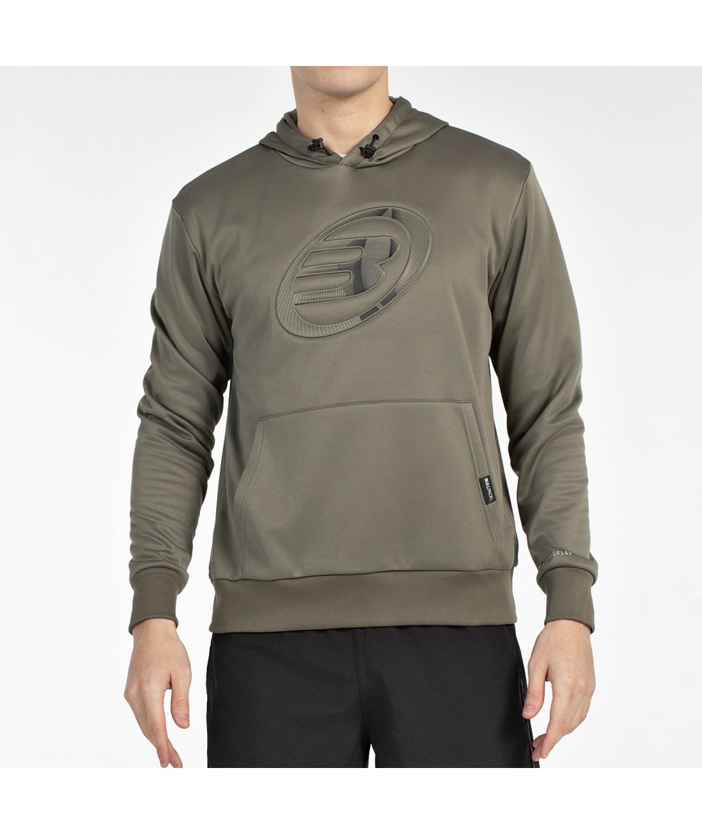 tienda de padel Madrid, tienda de padel online, tienda de padel españa, tienda de padel en linea, SUDADERA BULLPADEL GOMESE KAKI