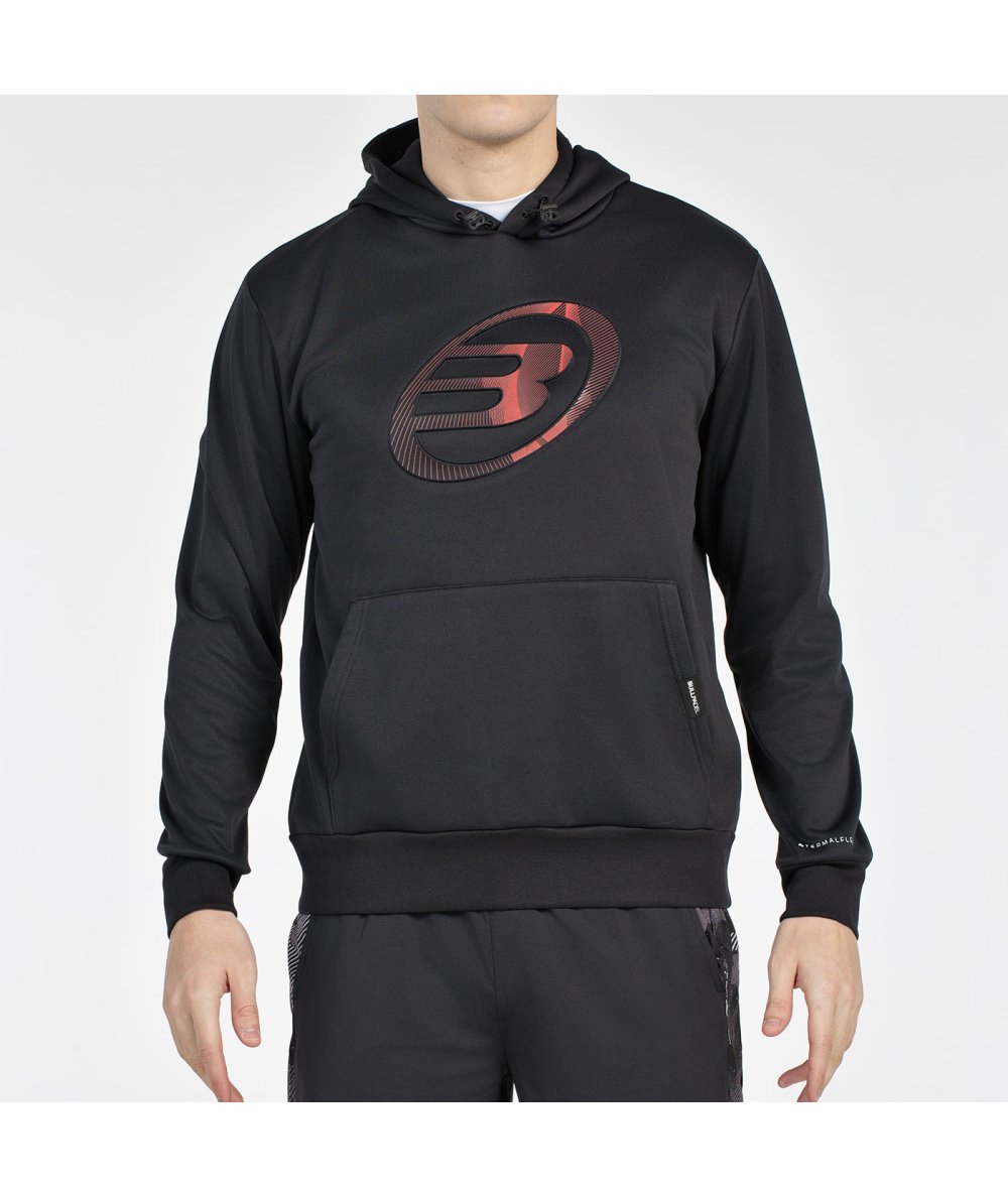 tienda de padel Madrid, tienda de padel online, tienda de padel españa, tienda de padel en linea, SUDADERA BULLPADEL GOMESE NEGR