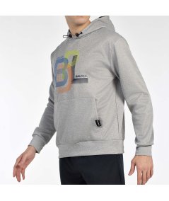 tienda de padel Madrid, tienda de padel online, tienda de padel españa, tienda de padel en linea, SUDADERA BULLPADEL GONDO GRIS 