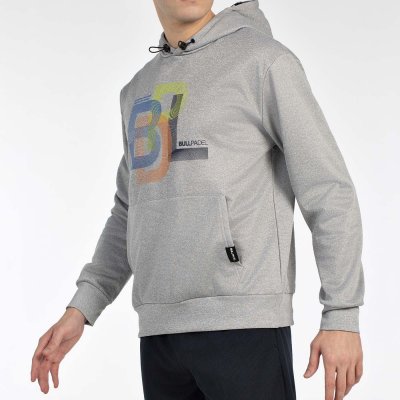 tienda de padel Madrid, tienda de padel online, tienda de padel españa, tienda de padel en linea, SUDADERA BULLPADEL GONDO GRIS 