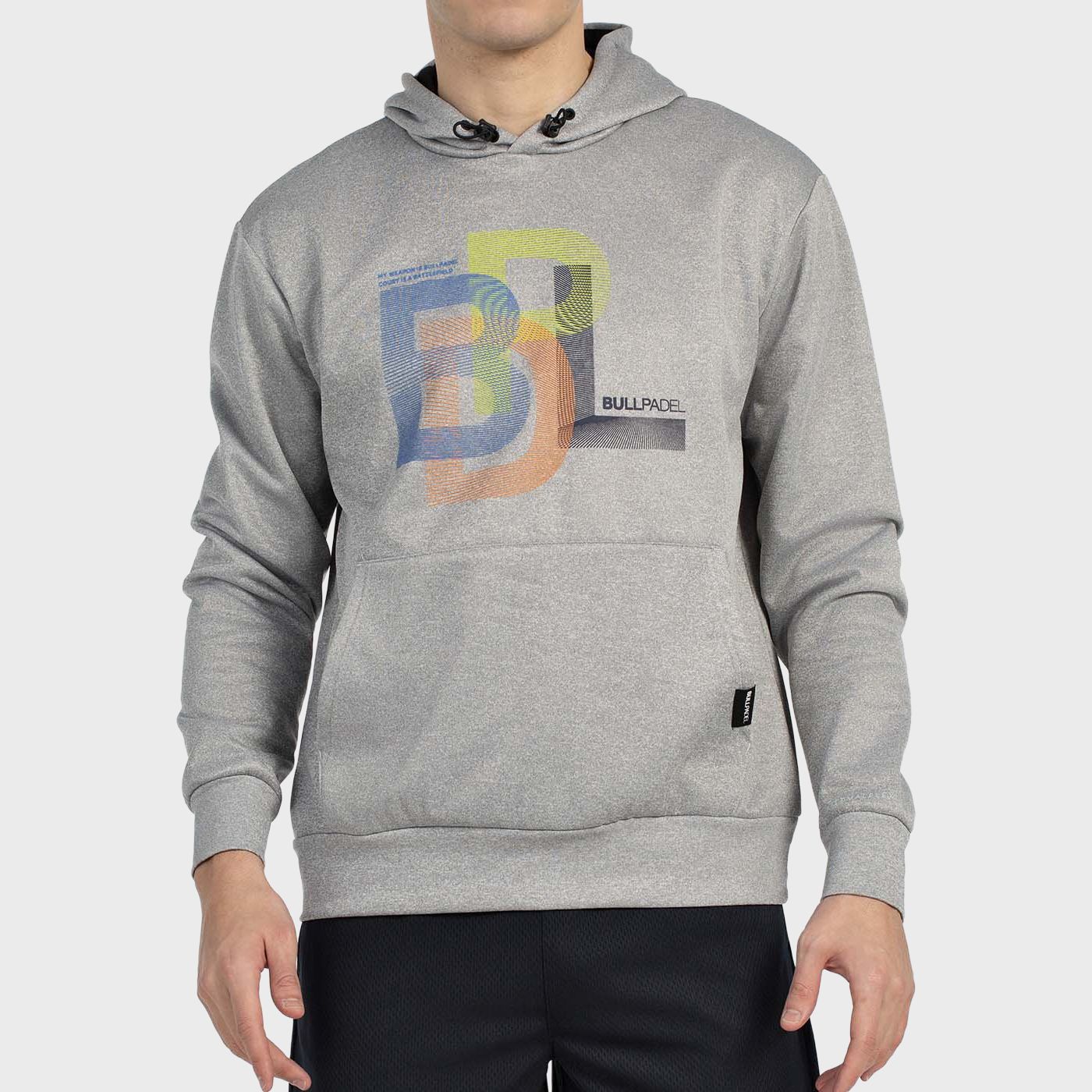 FELPA BULLPADEL GONDO GRIGIO MEDIO VIGORE