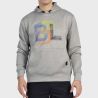 SUDADERA BULLPADEL GONDO GRIS MEDIO VIGORE