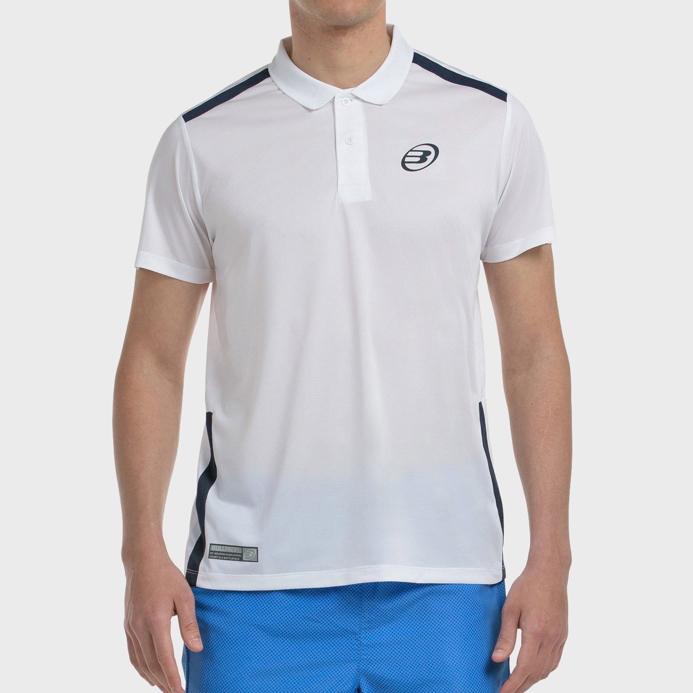 POLO BULLPADEL BALTO BLANC