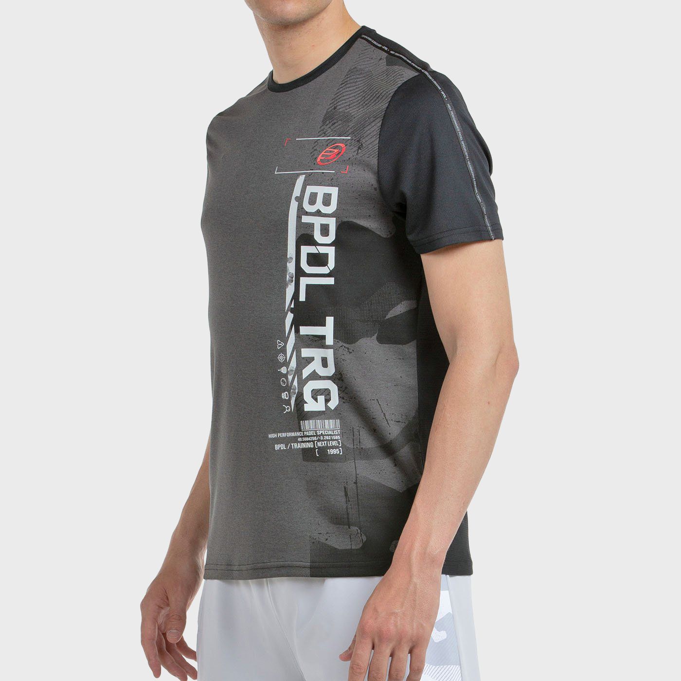 T-SHIRT BULLPADEL ESTRE NOIR