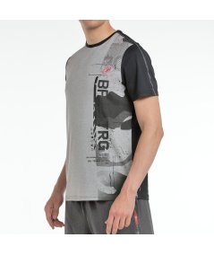 tienda de padel Madrid, tienda de padel online, tienda de padel españa, tienda de padel en linea, CAMISETA BULLPADEL ESTRE GRIS 