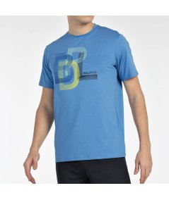 tienda de padel Madrid, tienda de padel online, tienda de padel españa, tienda de padel en linea, CAMISETA BULLPADEL BEBAS AZUL 