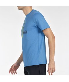 tienda de padel Madrid, tienda de padel online, tienda de padel españa, tienda de padel en linea, CAMISETA BULLPADEL BEBAS AZUL 