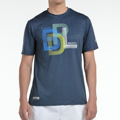 tienda de padel Madrid, tienda de padel online, tienda de padel españa, tienda de padel en linea, CAMISETA BULLPADEL BEBAS AZUL 