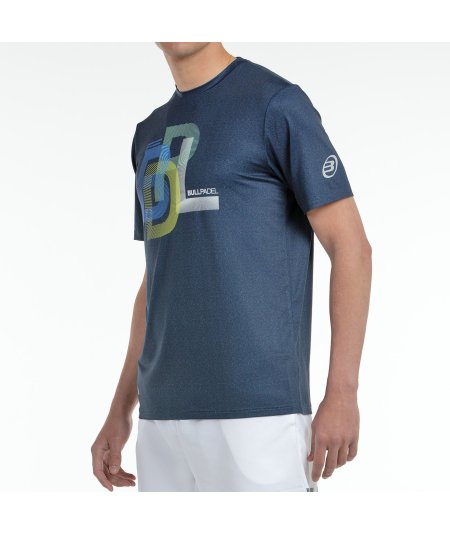 tienda de padel Madrid, tienda de padel online, tienda de padel españa, tienda de padel en linea, CAMISETA BULLPADEL BEBAS AZUL 